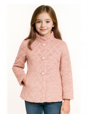Girls Coat  Rose Pink